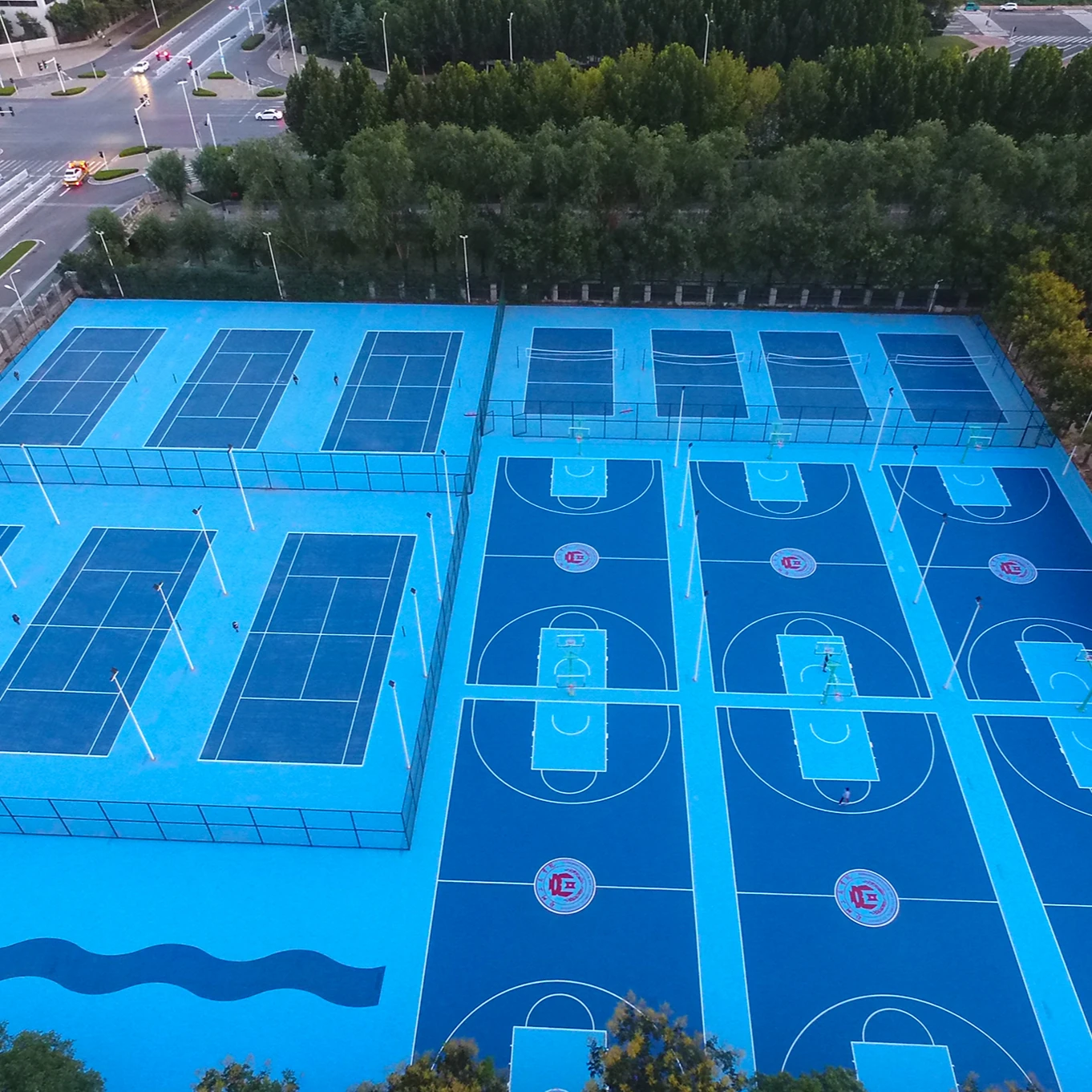Professional Factory Standard Basketball Court Flooring