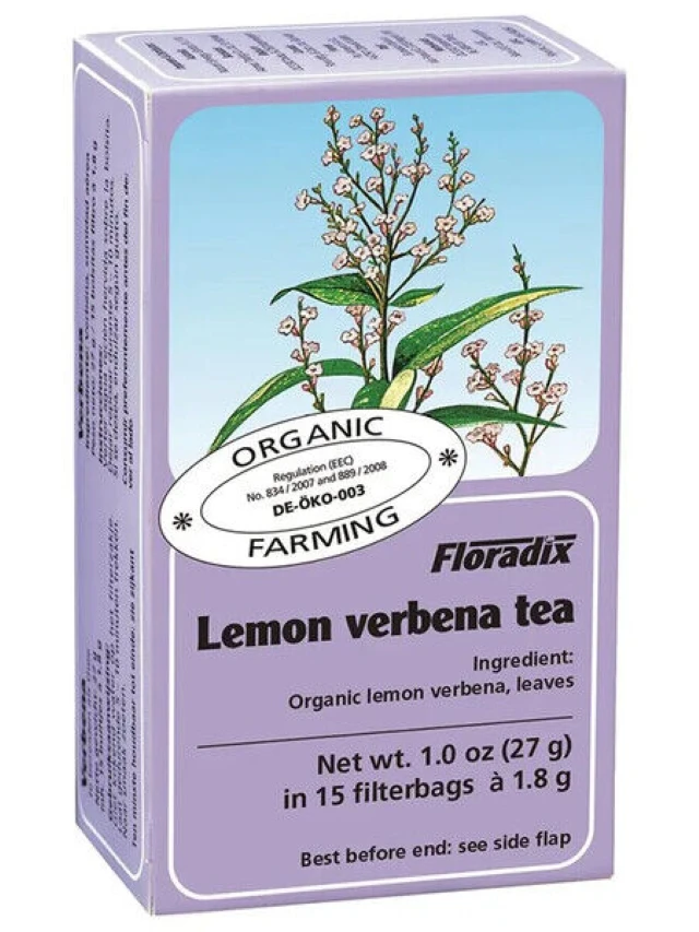 Floradix Lemon Verbena Herbal Tea 15 Bags & Floradix Lemon Balm Herbal Tea 15 Bags