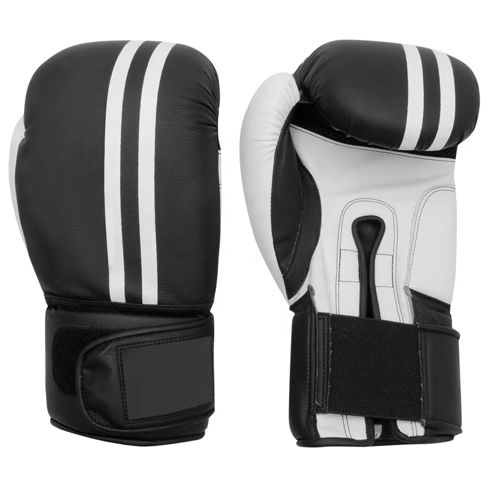 Professional MMA Equipment Brown Hybrid Leather PU Punching Fighting MMA Gloves Printed Logo XXL