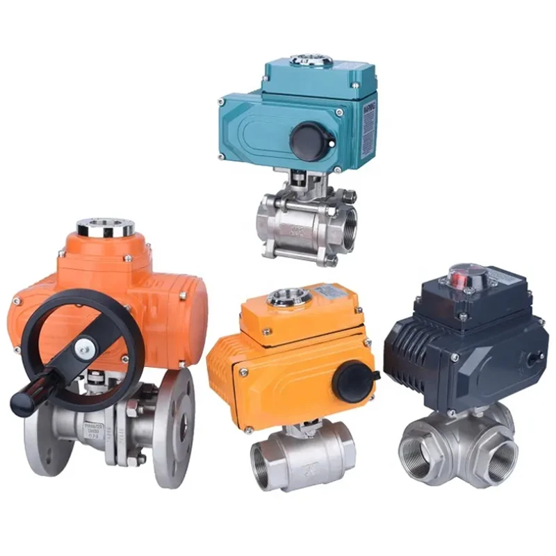 Gas Control Valve motorized ball valve 3-way Regulating Brass Ball Valve With Male Thread