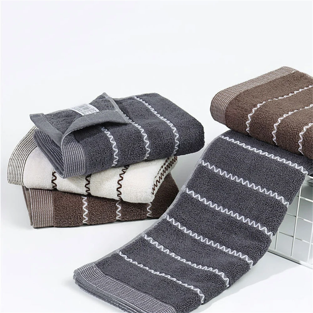 Inyahome Cotton Hand Towels Super Soft and Highly Absorbent Face Towel for Bathroom High Quality Luxury Bath Towels Bathroom