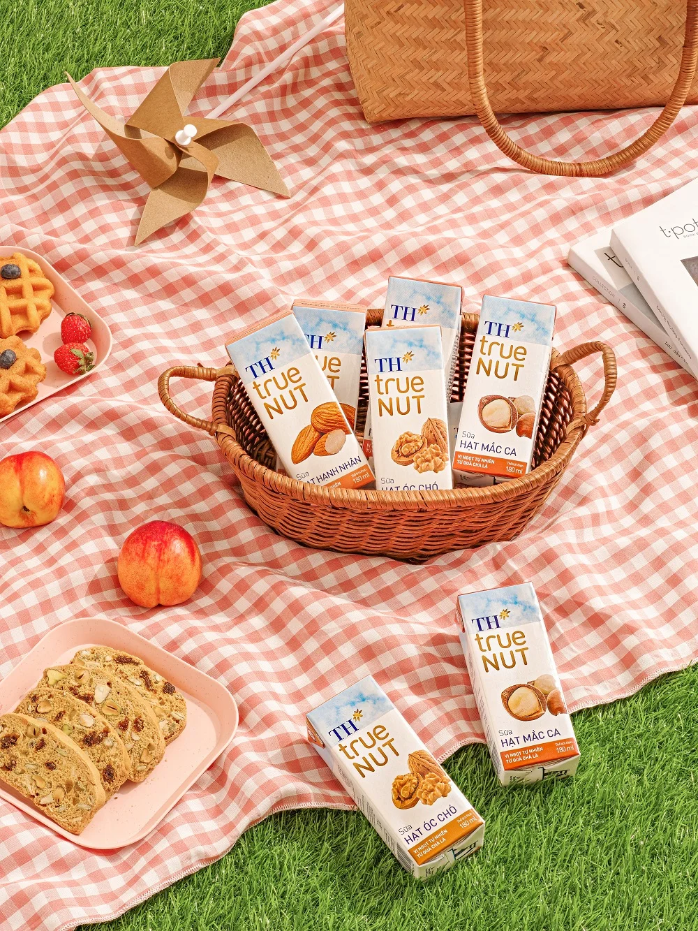 Almond Milk TH true NUT 180 ml Sterilized 9 Months Shelf Life High Quality Blended Dairy Products Drink Flavored Milk