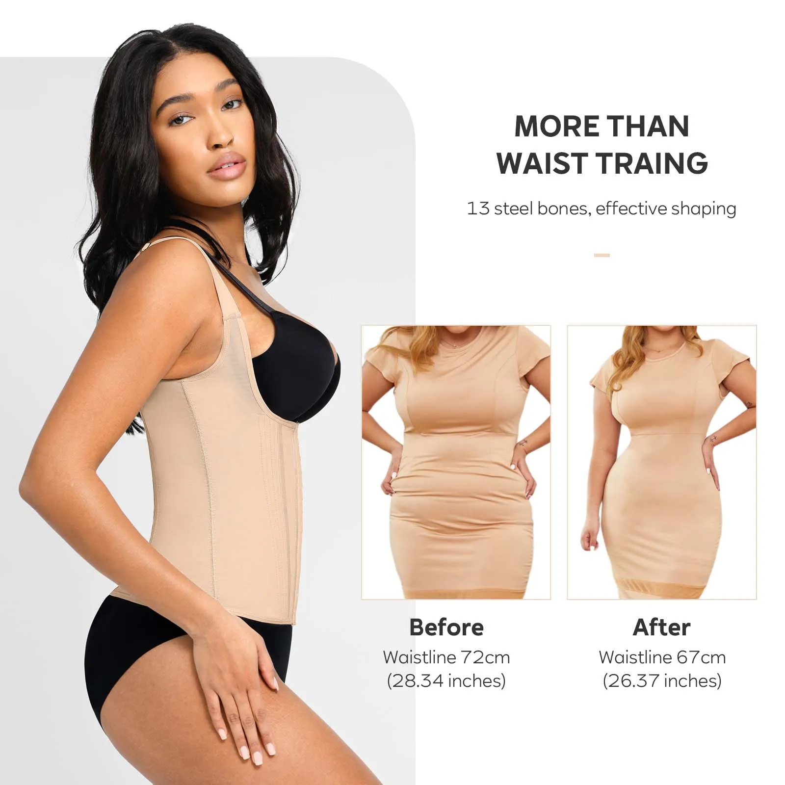 Wholesale New Design Sliming Tummy Belt Compression Abdomen Trimmer Shaper Colombianas Waist Trainer Shaper for Women