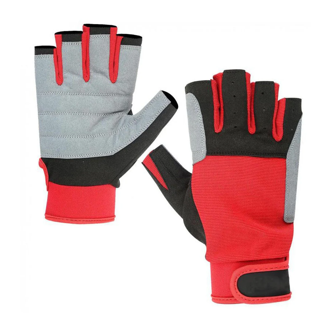 Wholesale High quality new sailing yachting fishing gloves Custom Brand Depend on Design Customized sailing gloves