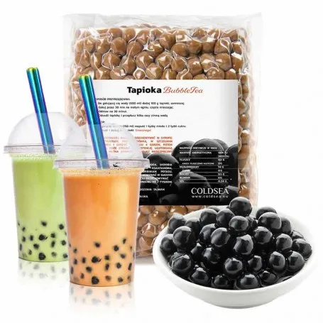 Wholesale Best Price Black Pearls for Bubble Tea Ingredients Healthy Raw Materials from Vietnam
