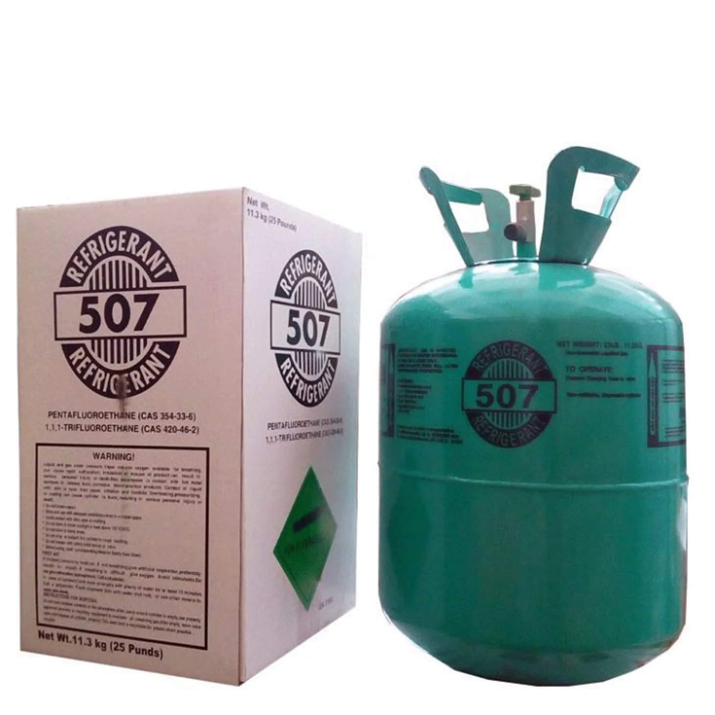 R22a Refrigerant Gas High Quality 99.9% Purity Cylinder 10.9kg Refrigerant r22a