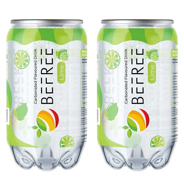 Hot Selling Online Beverage 350ml Multiple Fruit Flavor Soda Sparkling Beverage Online Customization Halal Malaysia Carbonated