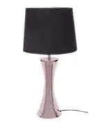 METAL DESIGNER SILVER TABLE LAMP BASE