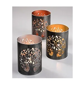 Hot selling Home Decoration new design Metal candle jars  Handmade Home Decoration customized available