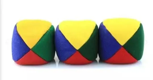 Juggling Balls Multi-Colored Juggling Set for Beginners Durable Juggle Ball Kit for Juggler Outdoor Toys for Kids