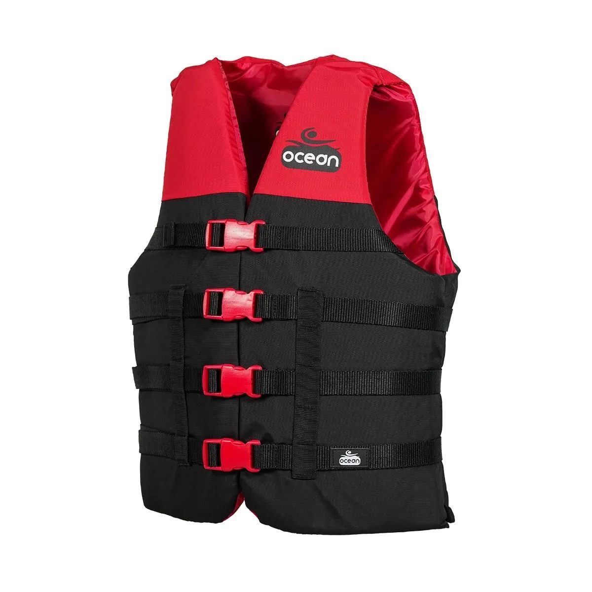 High Quality Red Ocean Life Jacket 50 Newton Buoyancy Assist Life Jacket Customiseable
