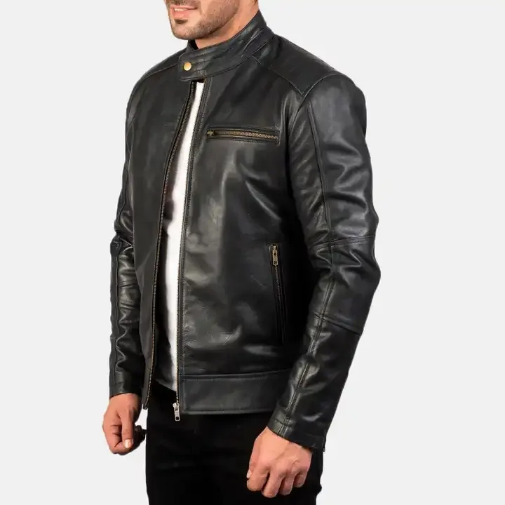 New Arrival Men Clothing Men Leather Jacket Best Sale made In Pakistan Men Leather Jacket for Sale Online