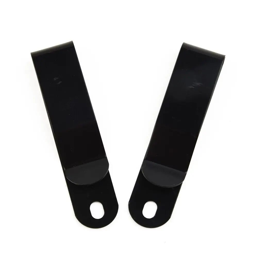 Customized Sheet Metal Spring Clips Iron Black Sheath Belt Clip Metal Manganese Steel/Spring Hook Buckle