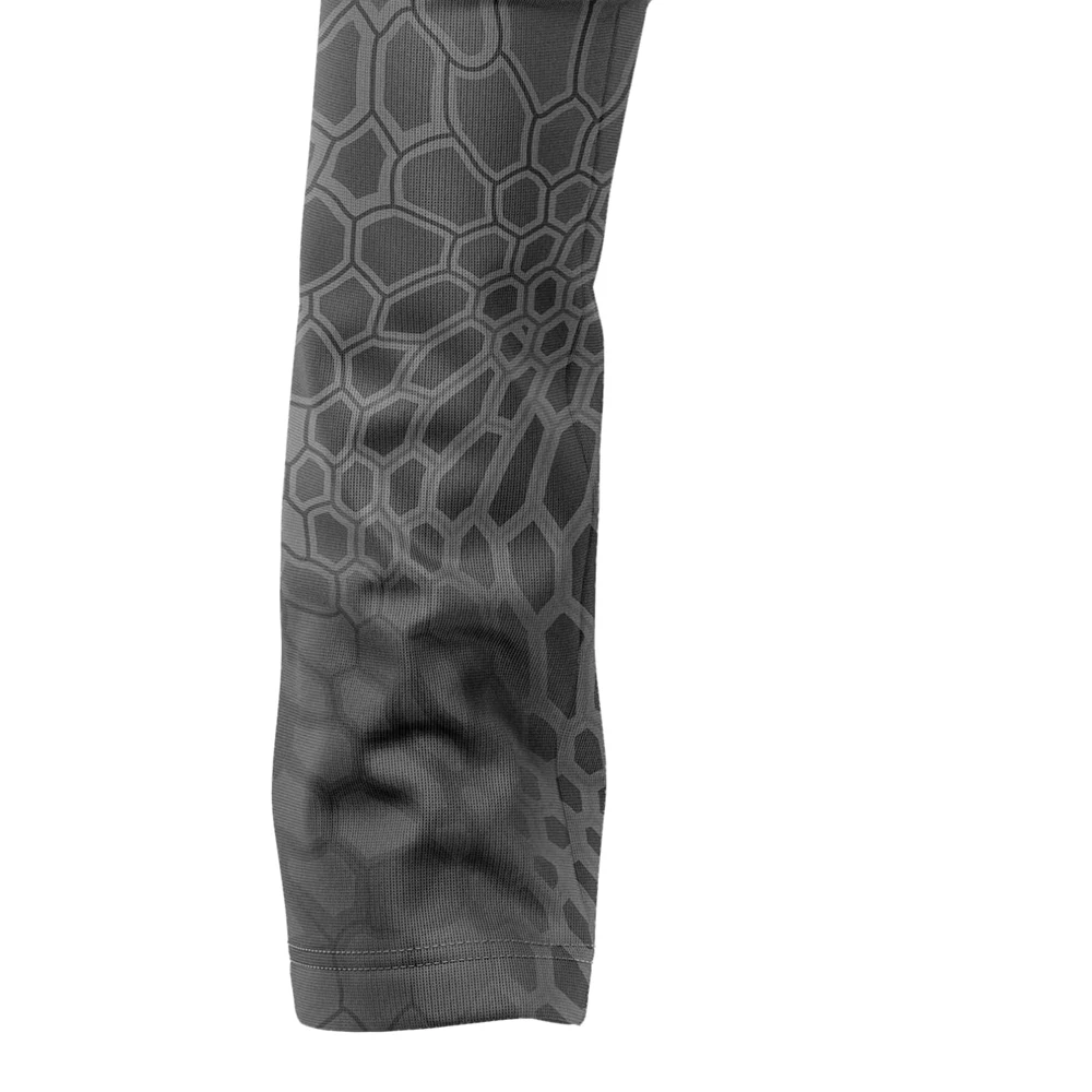 Быстросохнущая сублимационная рыболовная майка с УФ-защитой Мужская футболка длинным рукавом для взрослых