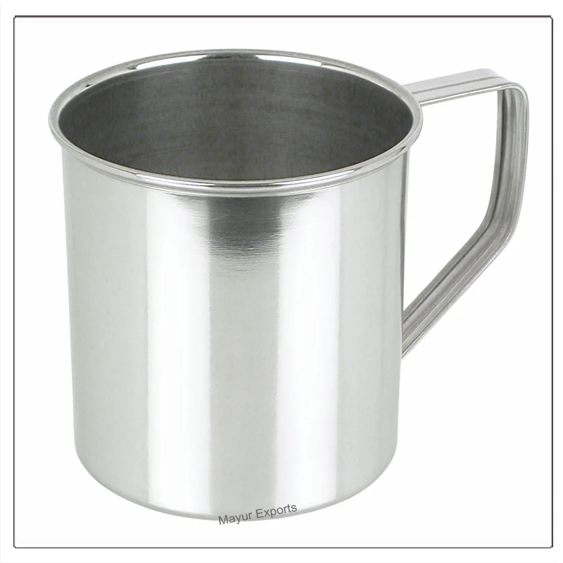 Stainless Steel Mug with handle Stainless Steel Cup Metal Tumbler Stainless Steel Drinking Mug