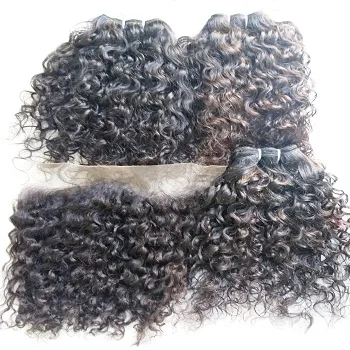 Popular Super Fine Unprocessed Virgin Hair Bundle Deep Wave Hair 100% virgin brazilian hair grade body wave