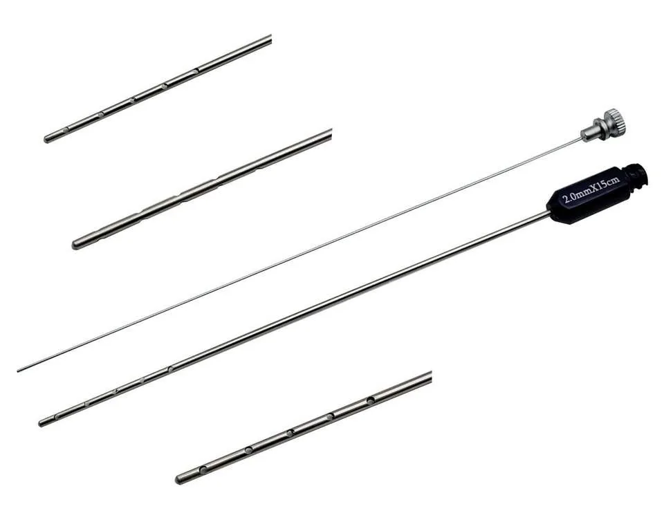 Высокое качество Luer Lock липосакция канюля 15 см x 2 мм с чистящим инструментом щетка из нержавеющей стали