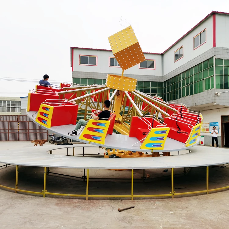 2023 China export directly factory wholesale amusement funfair professional equipment brave flying turntable for sale