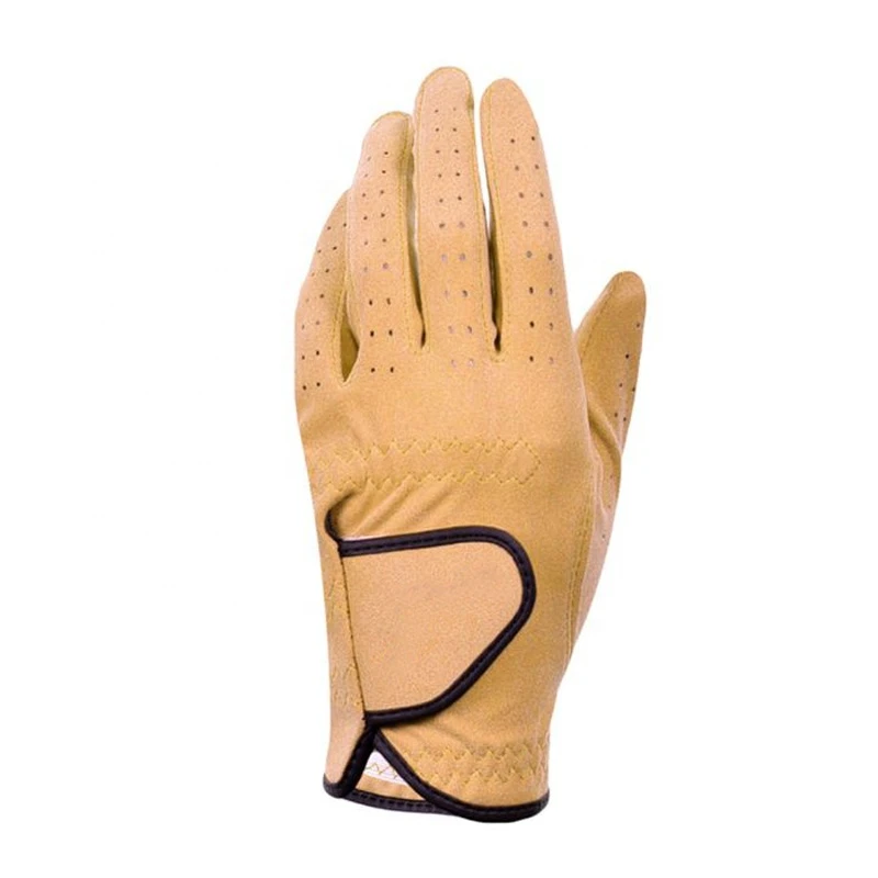 Golf Left Hand Glove Microfiber Cloth Golf Glove For Men Breathable Lasting Stable Grip Super Soft Lightweight Cool Golf Gloves