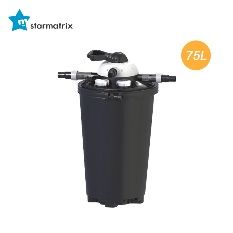 STARMATRIX 1075PF Outdoor fish pond filtration system with UV and electric heater