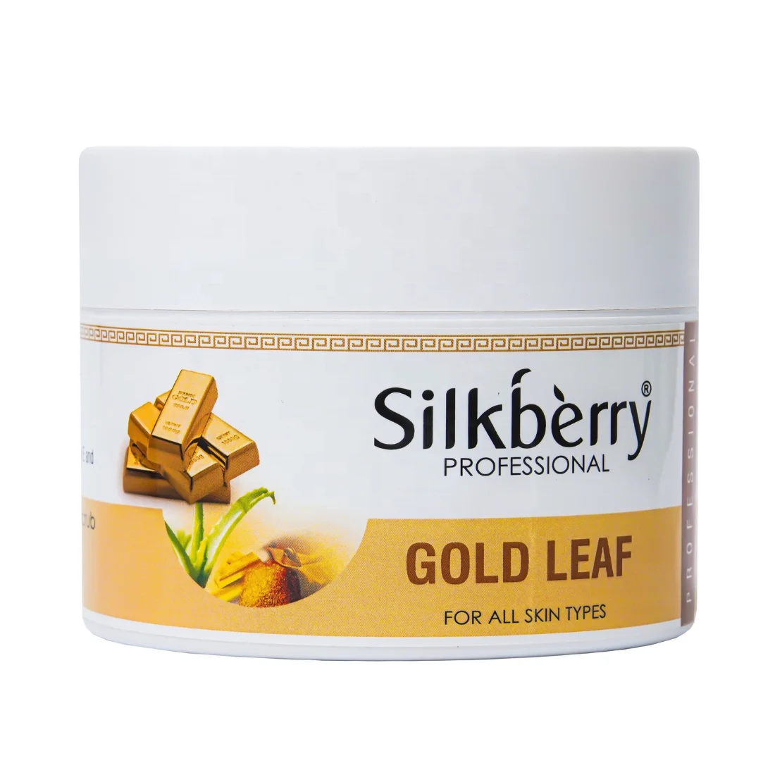 Silkberry Gold leaf Exfoliating Scrub Bodyscrub Skin Brightening Deep Cleaning Skin Tone Facial Scrub Glowing Skin Naturally