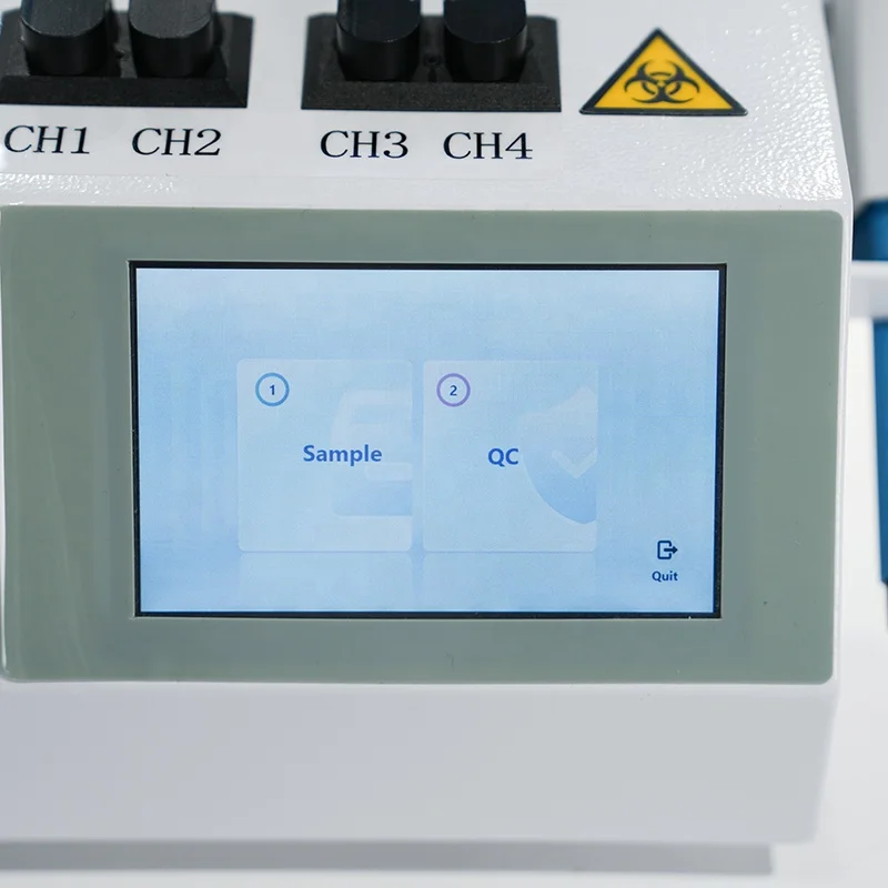 BIOBASE Blood Coagulation Analyzer Medical Diagnosis Equipment Open system Built-in thermal  for lab and hospital