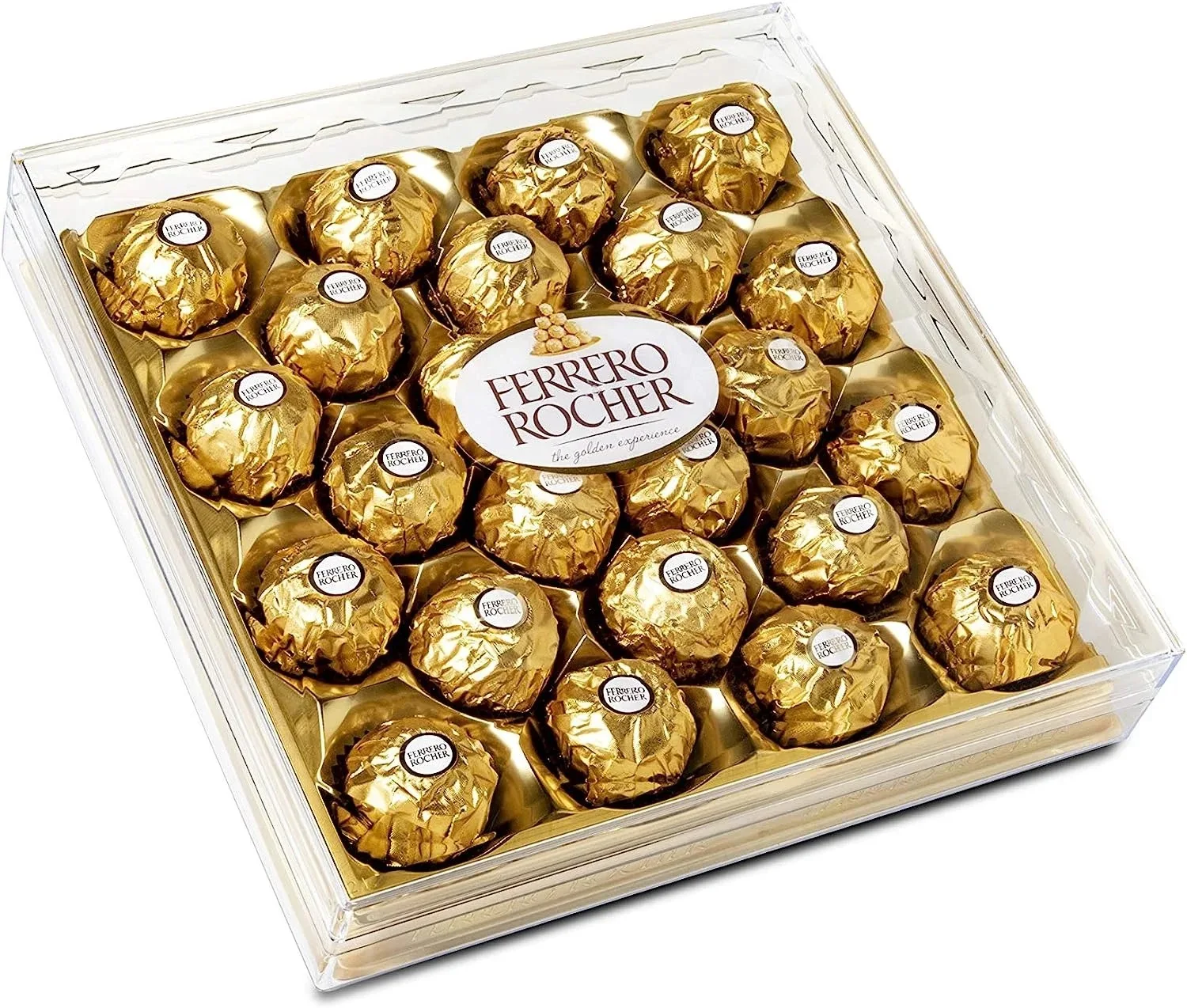 Ferrero Rocher премиум-класса шоколад из фундука 24 шт. Подарочная коробка для шоколадных конфет 10 5 унций (упаковка