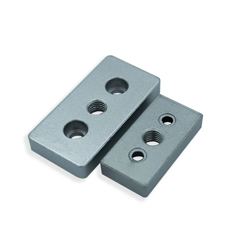 HIgh quality T Slot Metal L Shape Angle Corner Connector For Aluminum Profile Supporting Fixed