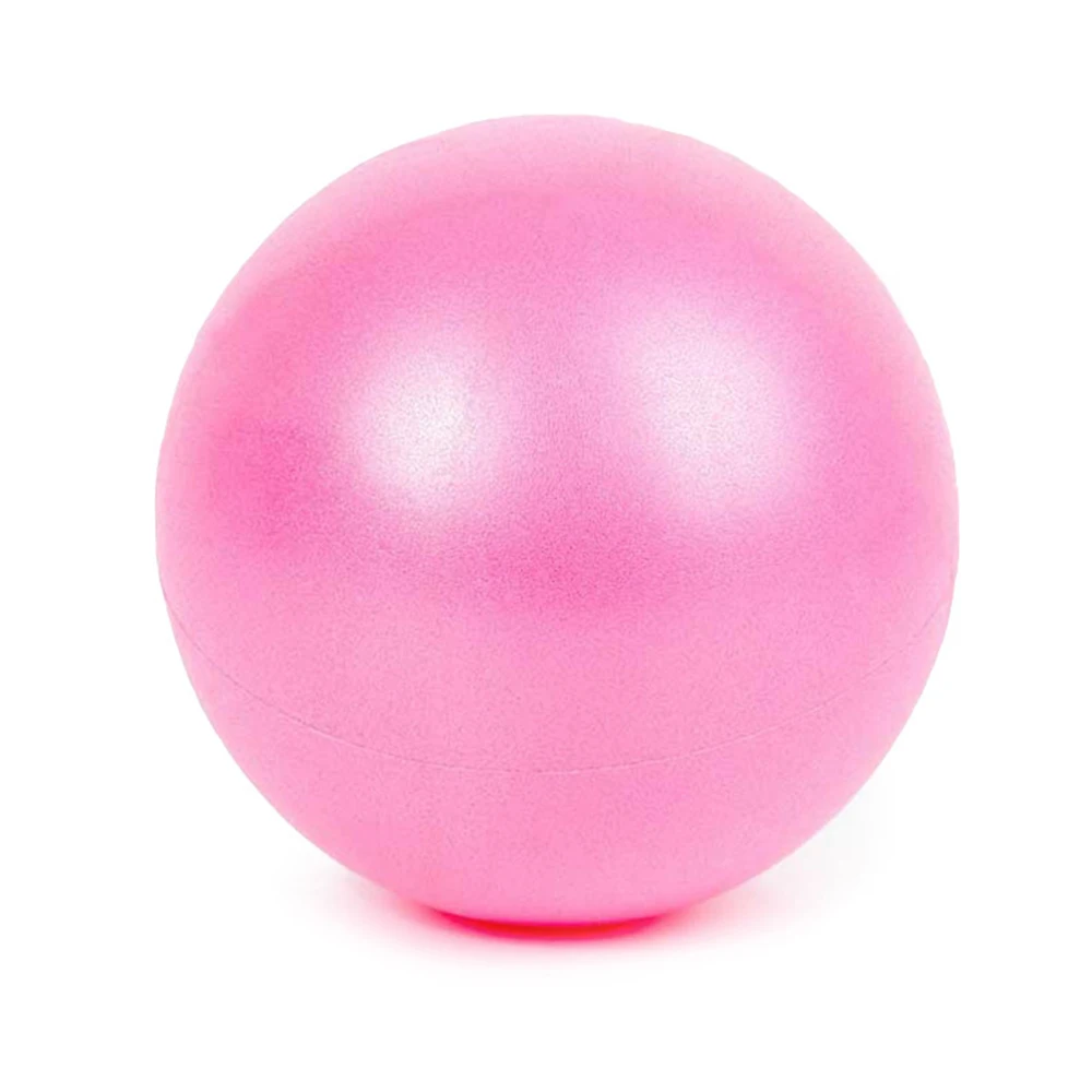 Soft Pilates Ball Small Exercise Ball 23-25cm Mini Gym Ball with Inflatable Straw Suitable for Pilates Yoga Full body Training