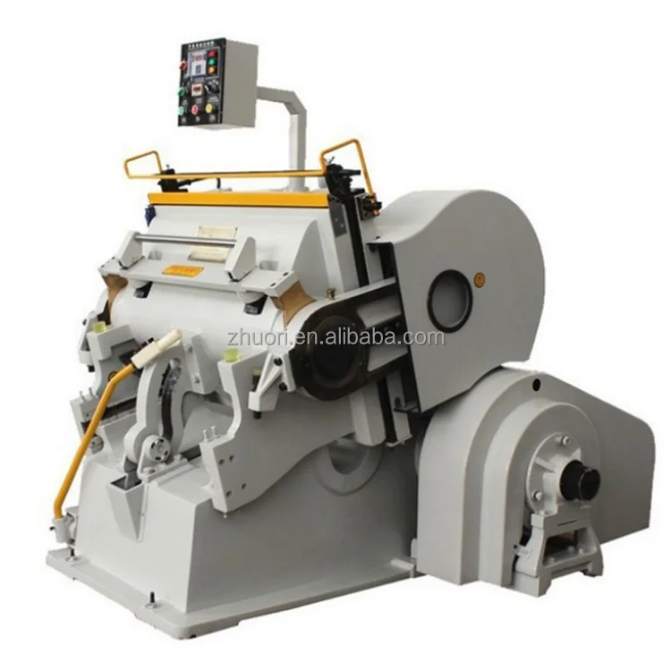 Z For Pizza Box Cake Box Making Crease Die Cutting Machine Flat Matching Cardboard Cutting Machine Die Cutting Creasing Machine