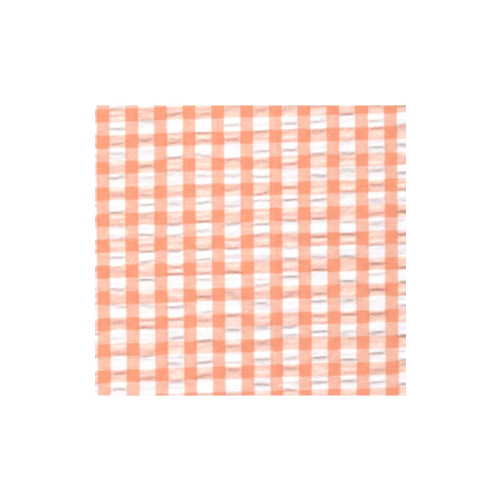 Wholesale Plain Striped Seersucker Gingham Dress Fabric Royal Super Soft Quick Dry Customized Fabric Sustainable 100% Cotton