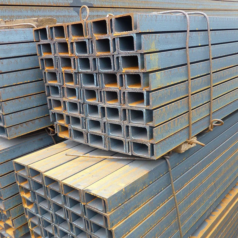 Q345 Q235B, стендовая конструкция MS, стальной канал, солнечная рама, оцинкованная, С-образный канал, сталь, 4 дюйма * 7,2