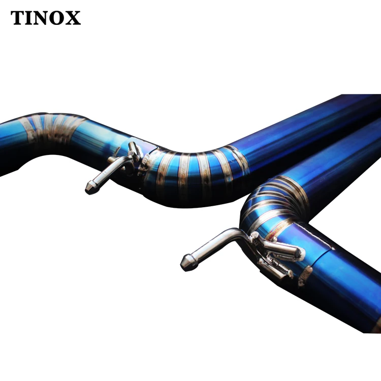 catback valvetronic Titanium alloy exhaust  system for Maserati Ghibli 3.0T  Exhaust Pipe