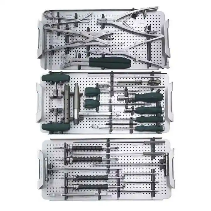 spine fixation instruments set