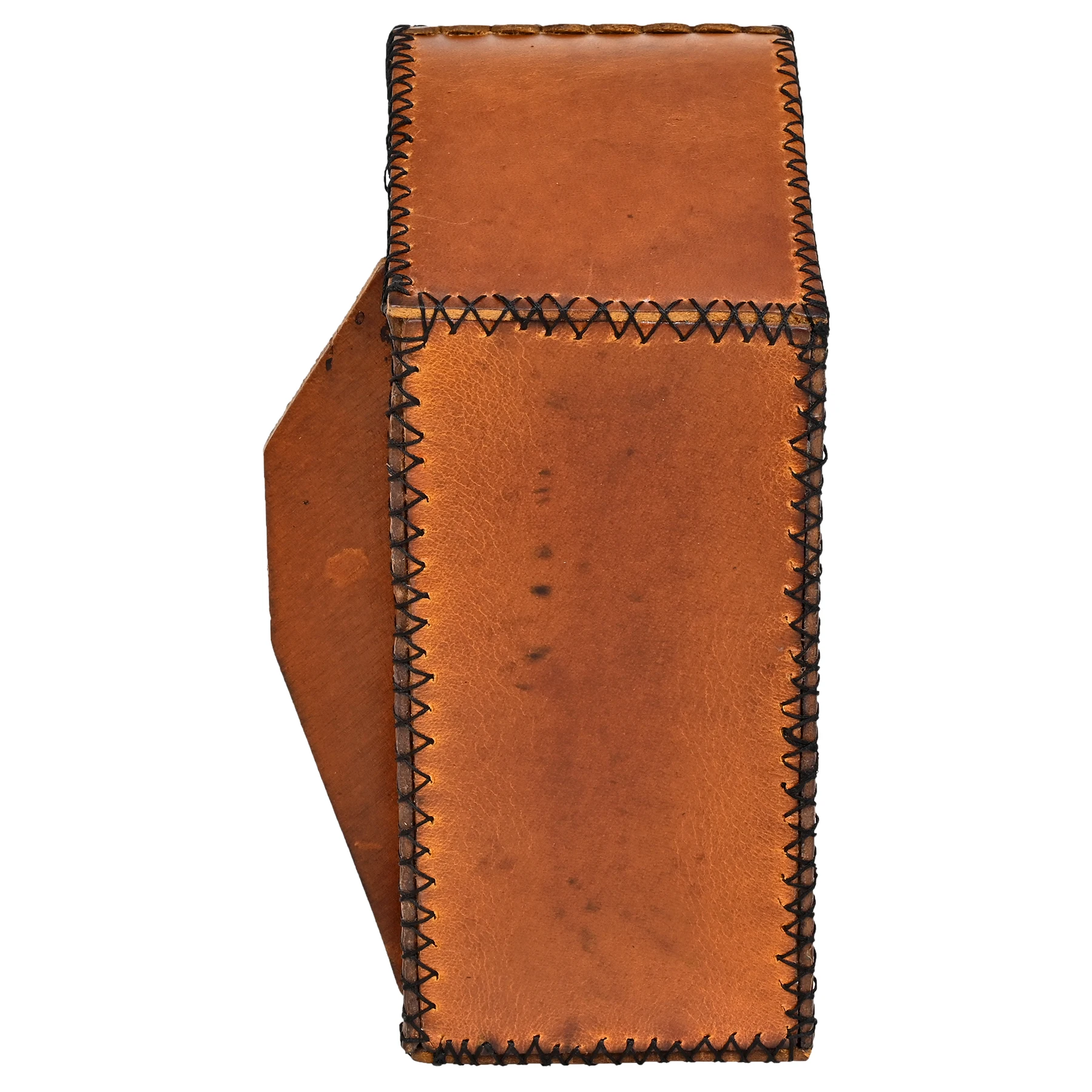 LEATHER CRAFETD HAND STITCHED BIRD HOUSE NESTING BOX WALL/ TREE MOUNTED MAX SPACE CUSTOMIZATIN AVAILABLE