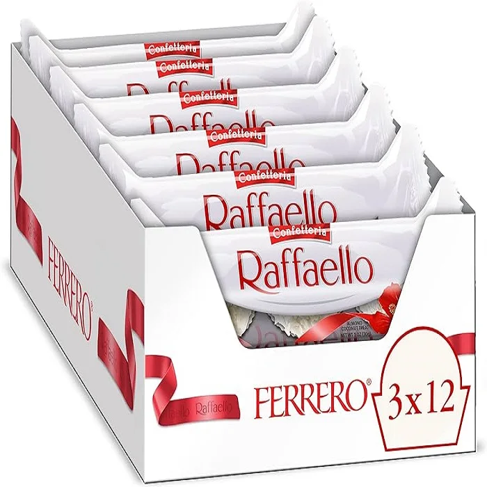 FERREROa RAFFAELLOO BAR OF WHITE CHOCOLATE WITH COCONUT AND ALMOND LIMITED EDITION