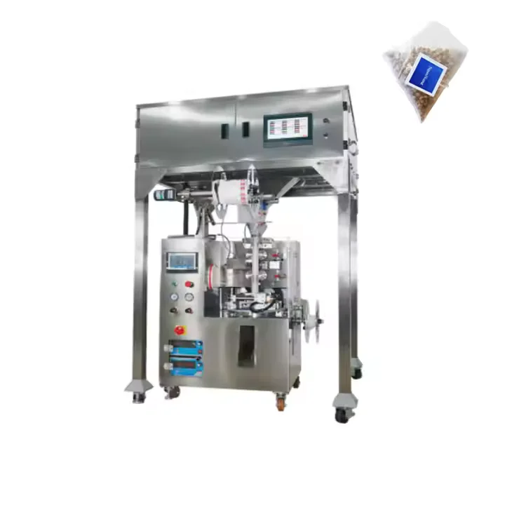 Factory Manufacturer Tea Machine Making Triangle Bag Inner Tea Packing Machine