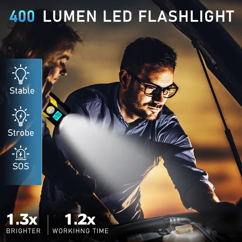 16800mah 12v 2500A Peak Current Jump Starter Function Auto Battery Booster Powerbank Car Jump Stater