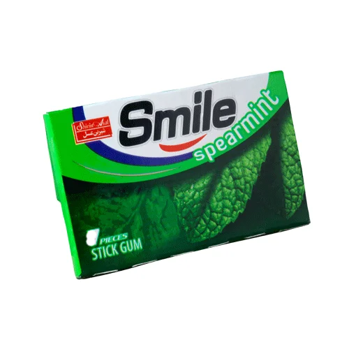 Жевательная резинка с улыбкой доступна в различных