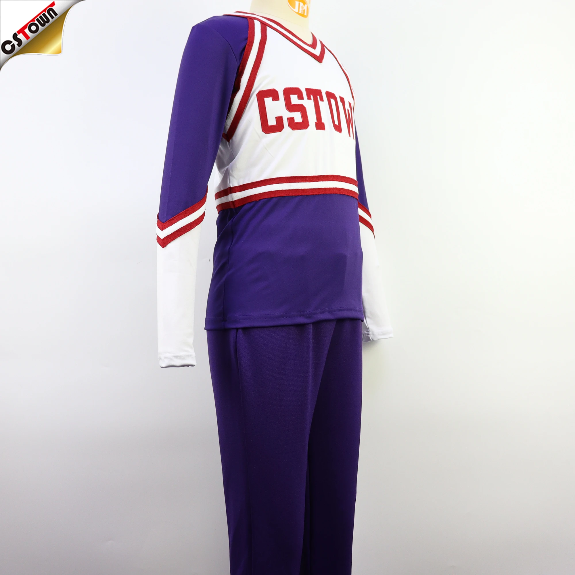 Low Minimum Order Quantity Cheerleader Costume For men Sideline Cheerleading Uniform