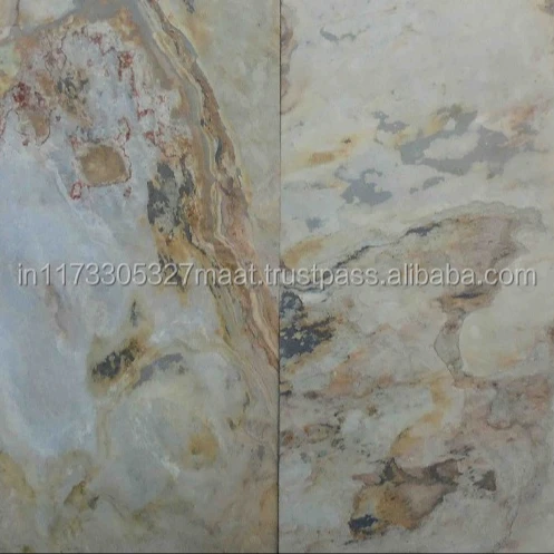 size 122x61cm Autumn Rustic slate stone veneer sheet