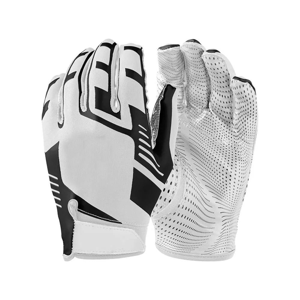 Sticky Football Gloves Comfortable Soft American Football Gloves 2024 Custom Team Design Football Gloves