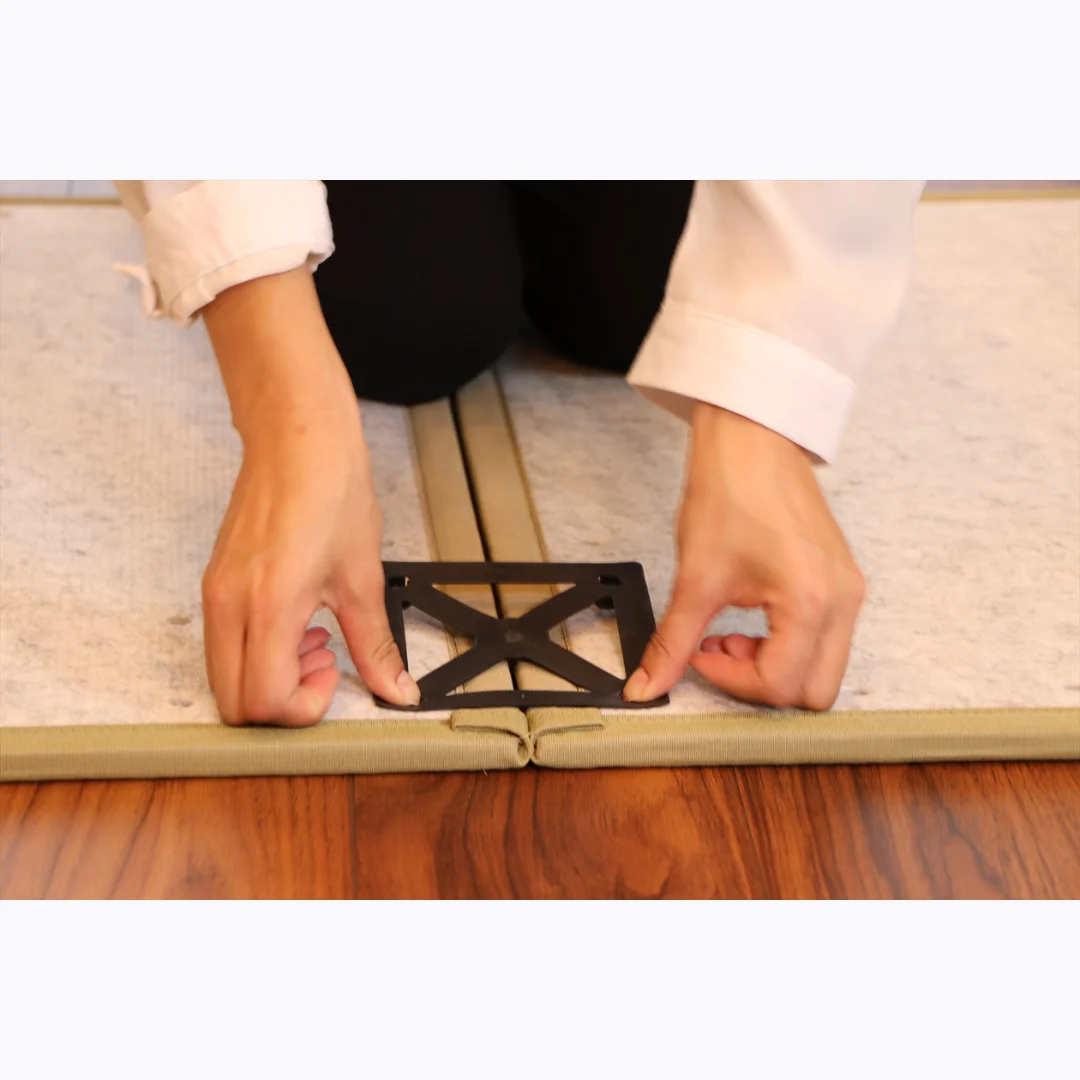 Unit Tatami Floor Puzzle Mat with Joints - 82x82cm Japandi interior Carpets & Rugs