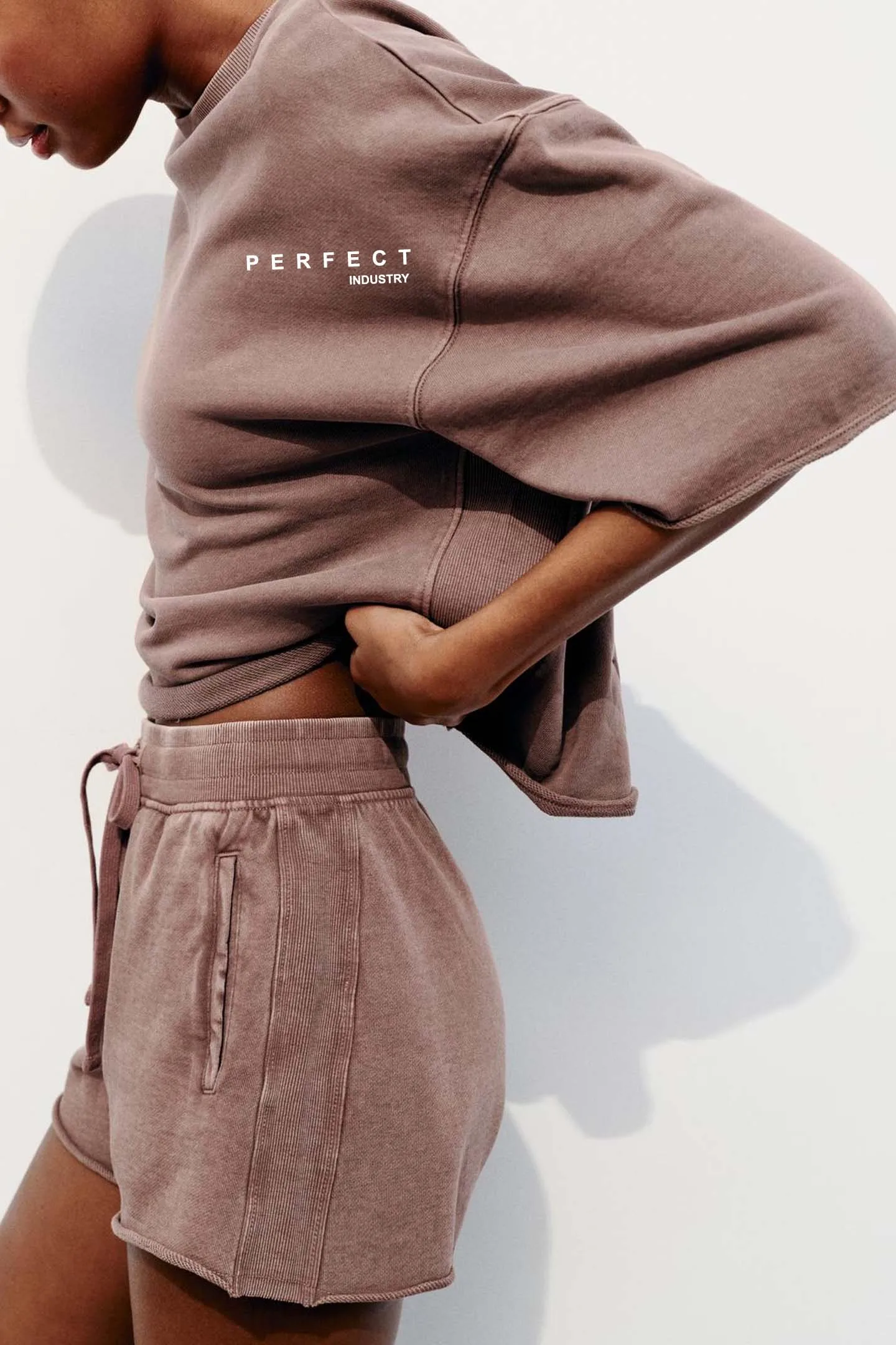 2024 New Ribbed Washed Effect Fabric Women Summer Shorts Sport Biker Shorts Pants Casual Hot Wearing Acid Wash Shorts Female