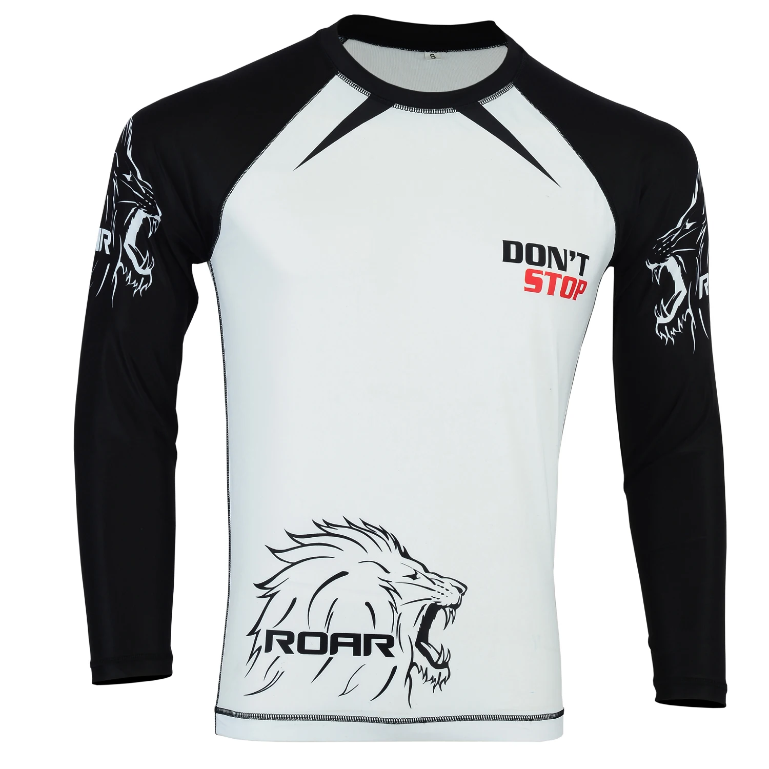 Sublimation Long Sleeve MMA BJJ Rash Guard for Adults Sportswear for Men