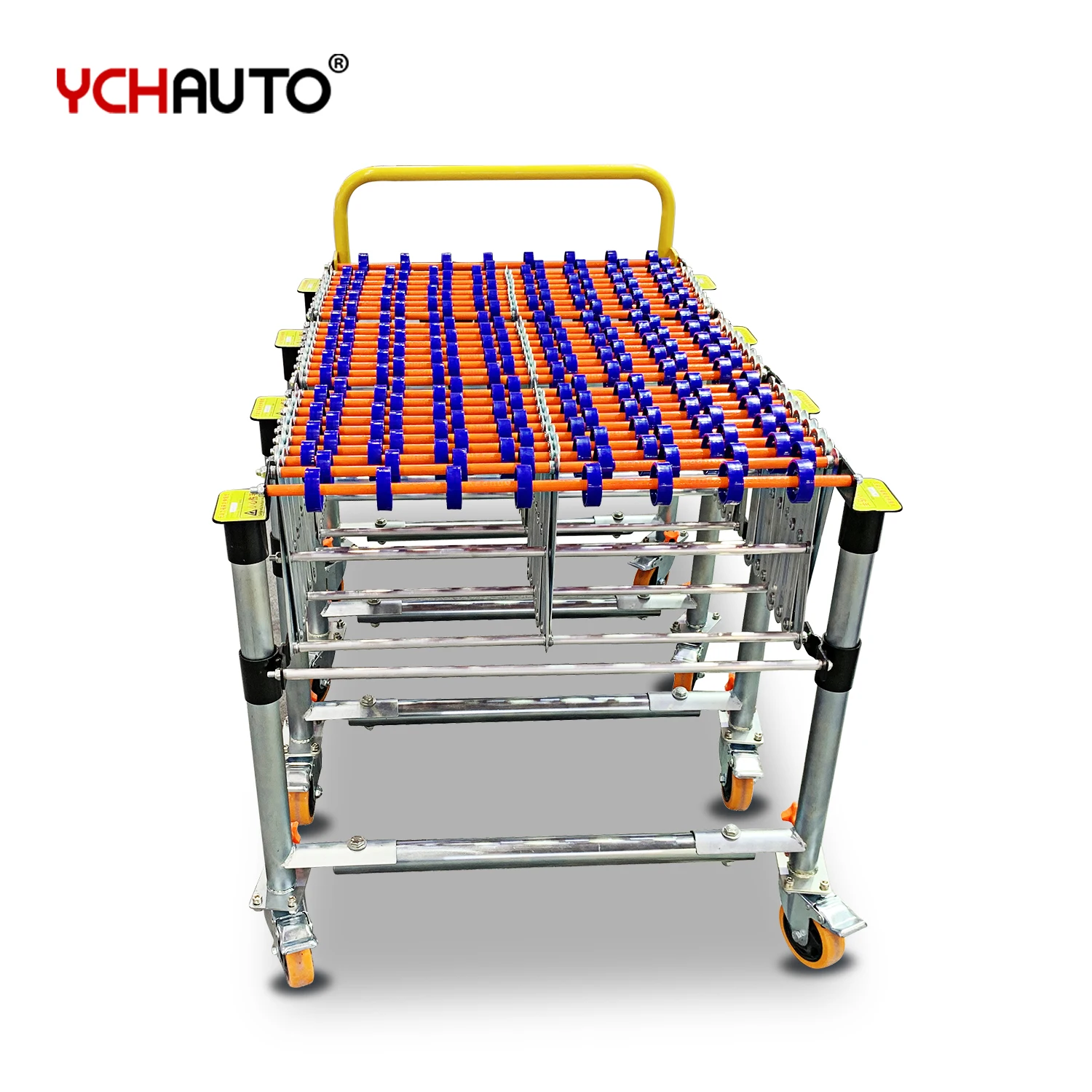 Factory supplier Gravity Flexible Expandable Plastic Skate Wheel Roller Conveyor For Warehouse Unloading Waters