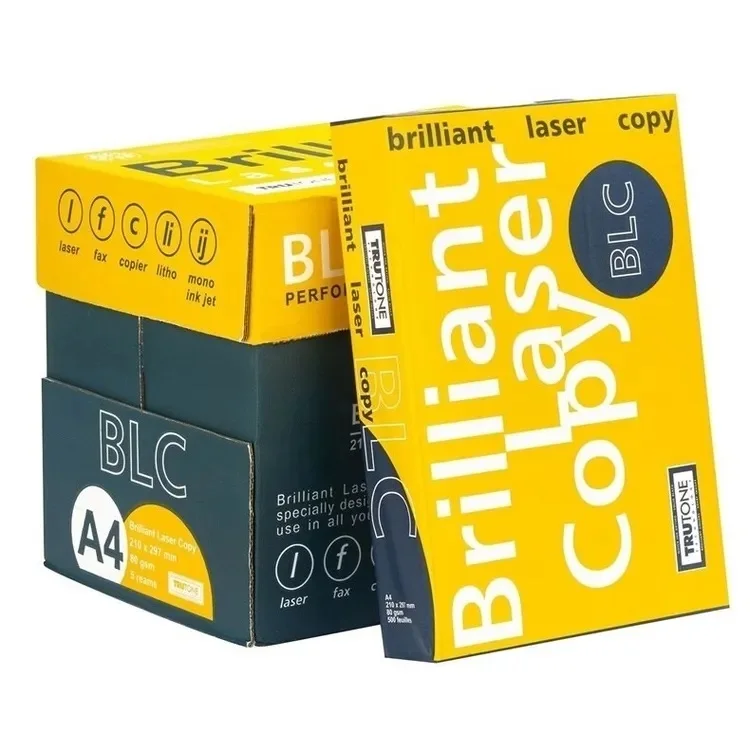 Hot Selling Brilliant Laser Copy/BLC 70gsm A4 Copy Paper Cheap A4 Paper