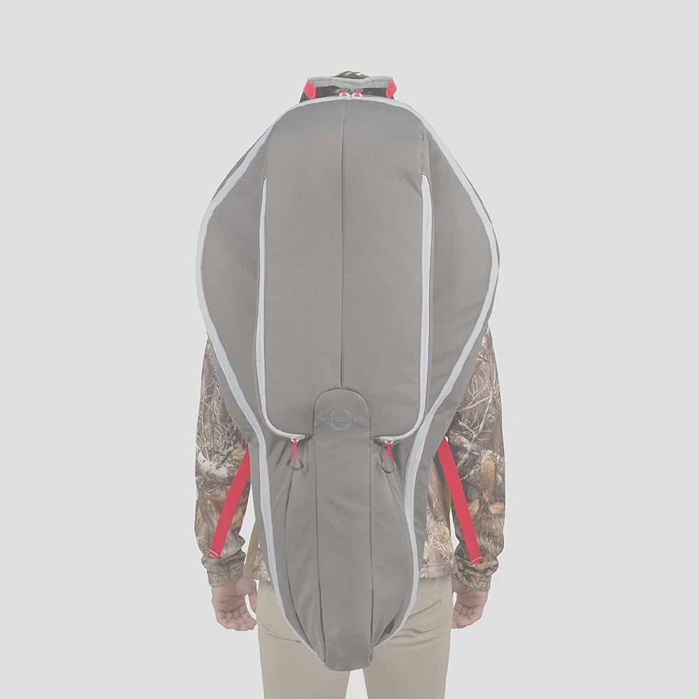 Universal Crossbow Case, Padded Water Resistant outdoor Archery Gear Bag Grey/Red Wholesale