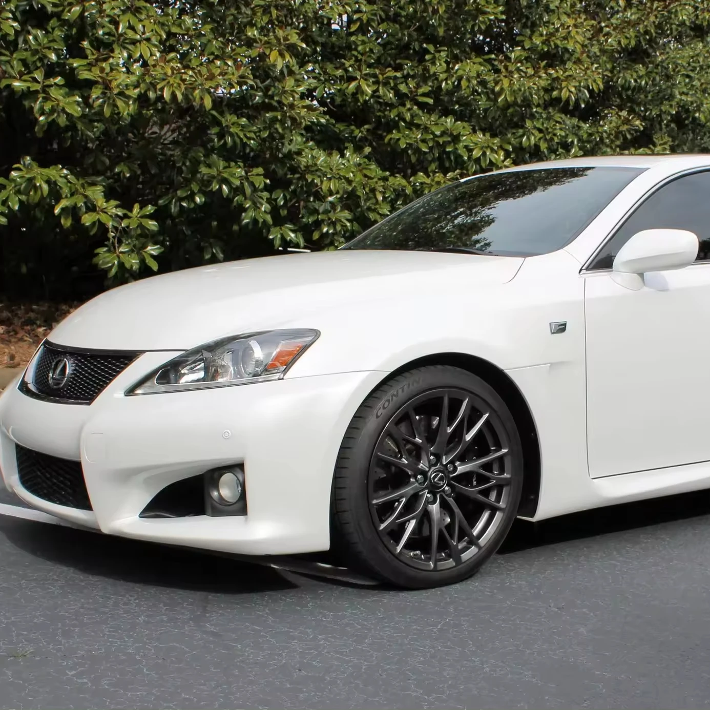 2011 Lexus IS F довольно Подержанный Автомобильный Ручной редуктор гидравлическая система рулевого управления тканевые сиденья для задней камеры
