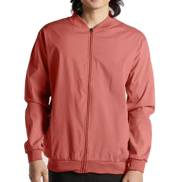 Мужская спортивная куртка-бомбер из полиэстера